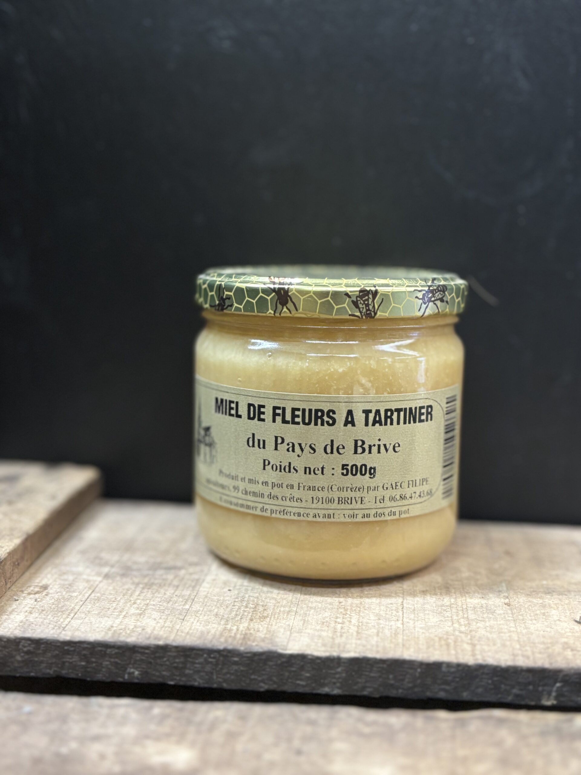MIEL DE FLEURS À TARTINER