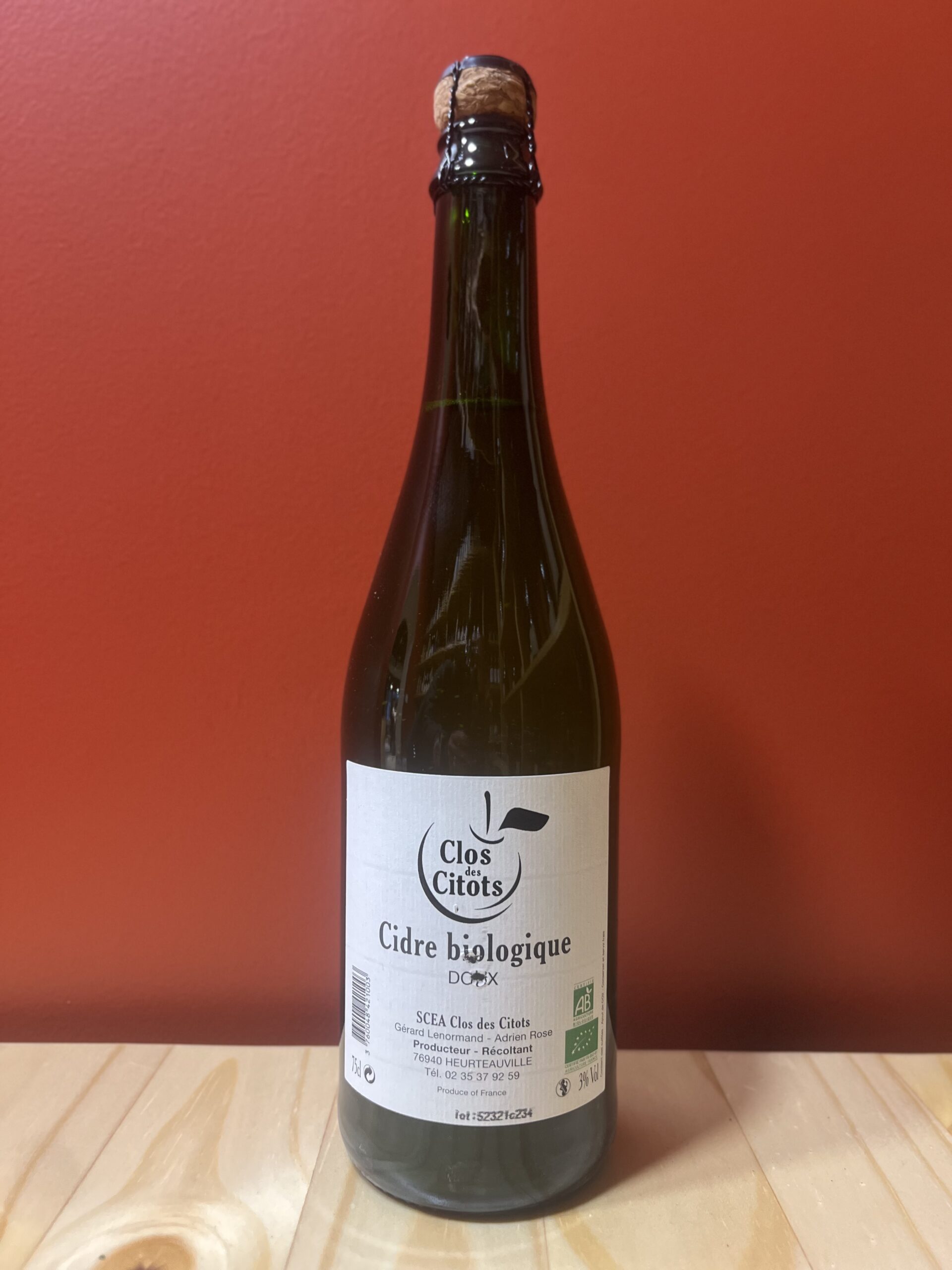 Cidre Doux Bio